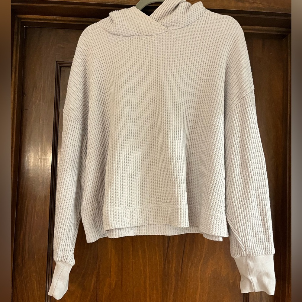 GAP Grey Waffle Knit Hoodie & Pants